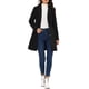 thumbnail image 2 of INSPIRE CHIC Abrigos de Mujer con Botonadura Simple Abrigo Largo de Invierno Gabardina 3XL Negro, 2 of 7