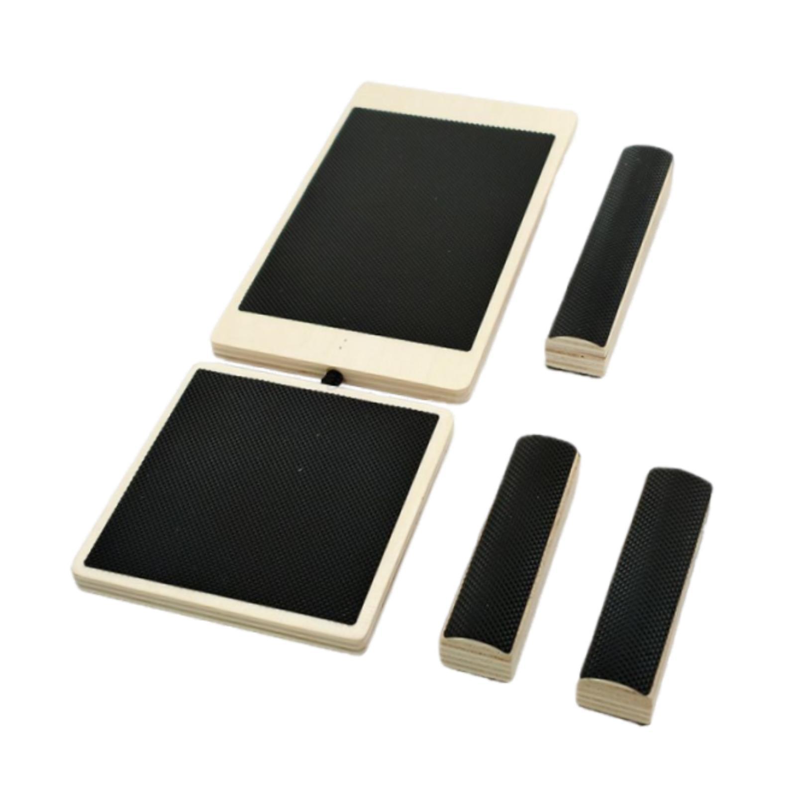 Magideal - Tabla De Equilibrio De Una Sola Pierna, Tabla De Tren De Equilibrio, Inclinación Antideslizante Para Herramienta De Estiramiento De Pantorrillas Para,