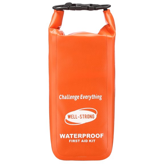 Botiquín de primeros auxilios WELL-STRONG, impermeable, con tapa enrollable