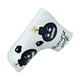 thumbnail image 1 of Funda Para Cabeza De Palo De Golf, Forro Polar De Piel Sintética Duradera, Funda Para Cabeza De Conductor De Golf, Putter Blanco, 1 of 5