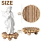 thumbnail image 2 of Soporte redondo de madera HouseJoy, juego de 2 (12 cm), 2 of 7