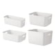 thumbnail image 1 of Caja De Almacenamiento Para El Hogar De Varios Tama?os Cesta De Ropa Interior Misceláneas Organizador Para El Hogar 4 Piezas S + M + L + XL, 1 of 5