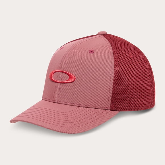 Gorra Oakley Ellipse Mesh Rosewood Grande para Golf
