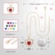 thumbnail image 3 of Collar  Love Pendant con Piedra de Nacimiento para Mujer, 3 of 4