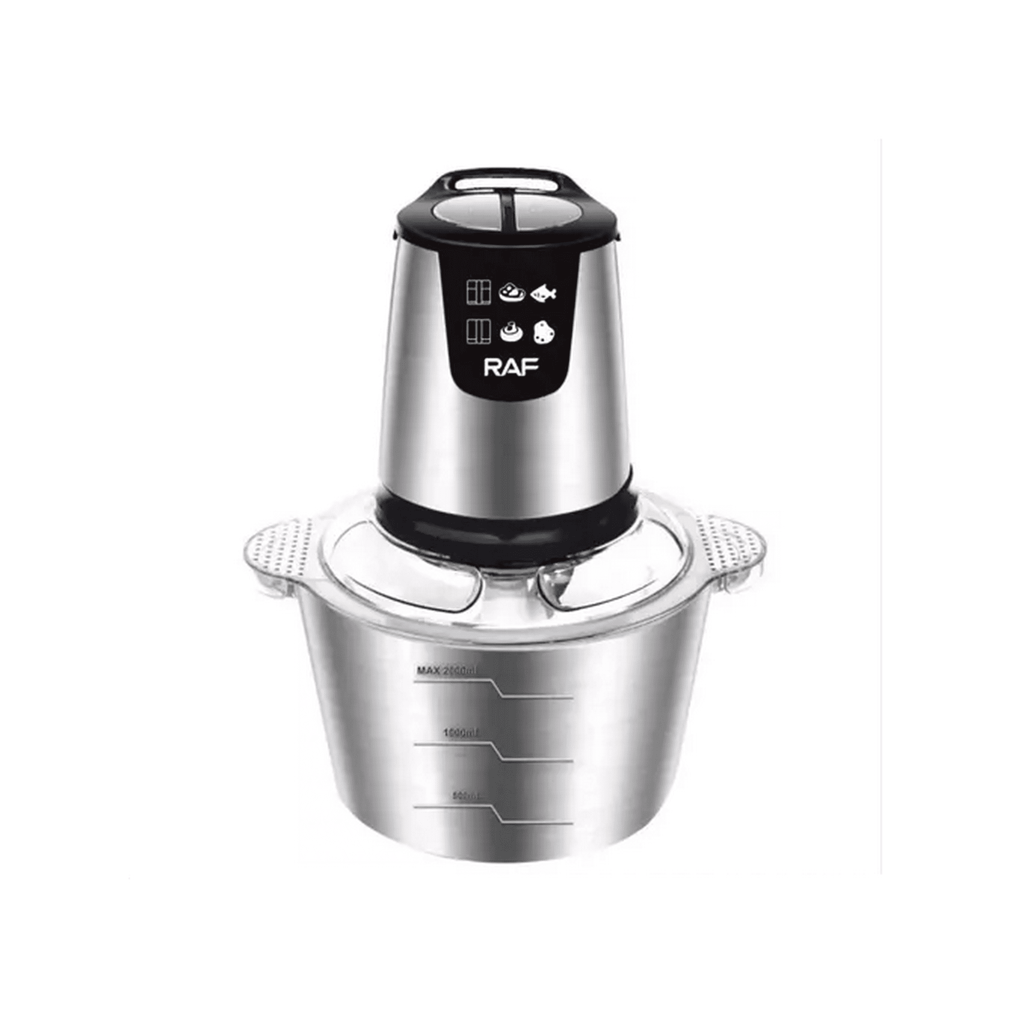 Genérico - Procesador De Alimentos Multiuso Acero Inoxidable R7009g, Color Plateado