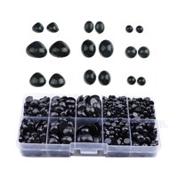 Magideal - 1000 Uds. Ojos Y Negros De Seguridad Diy Manualidades Para Hacer Muñecas Decoración Álbum De Recortes Artesanía Hecha A Mano Ojos De Muñeca