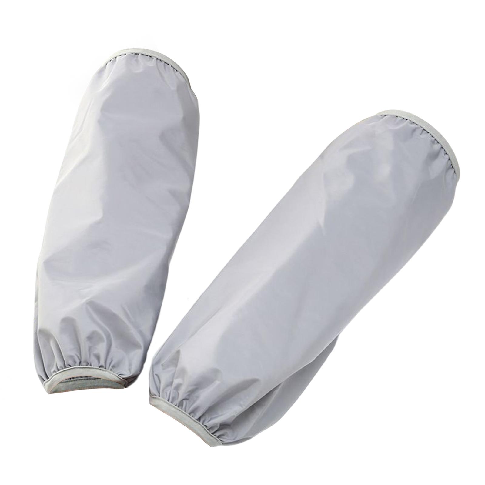 Magideal - 2 Uds Impermeables Reutilizables Multifunzionale Antisuciedad Antiincrustante Elásticas A Prueba De Aceite Para Pesca Limpieza Tareas , Gris