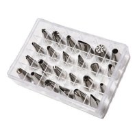 Genérico - Set 24 Boquillas Repostería Pastelería Decoración