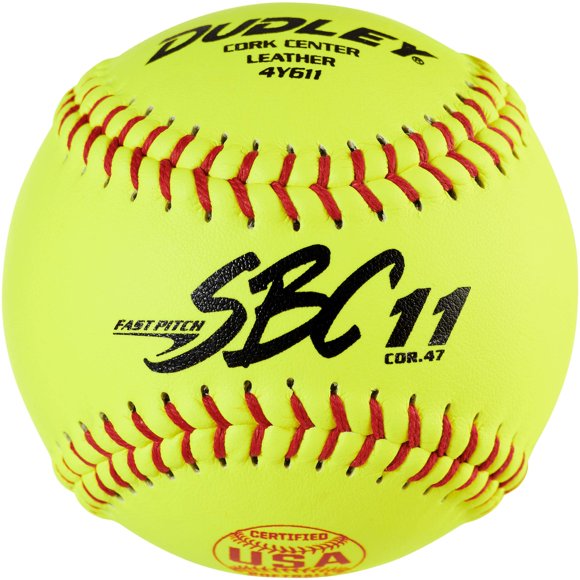 Softbol Dudley USASB SBC11 Fastpitch 11" - Paquete de 12