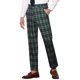 thumbnail image 4 of Pantalones de Hombre INSPIRE CHIC Cuadros de Cintura Media Clásicos de Negocios Pantalones de Vestir a Cuadros 30 Oscuro y Verde, 4 of 6