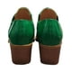 thumbnail image 3 of Botin bitono elasticado Verde, 3 of 5