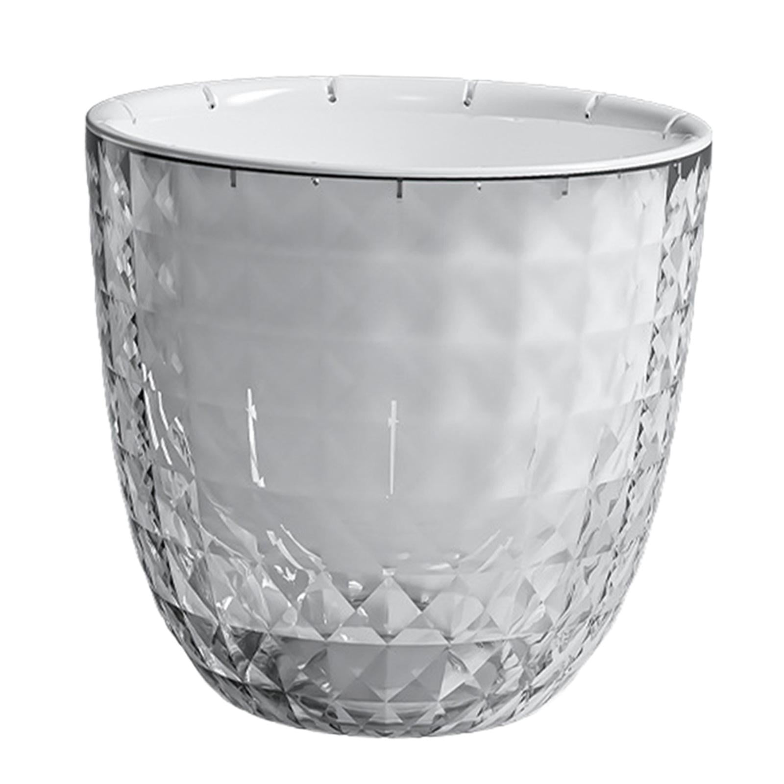 Magideal - Maceta De Flores De Autorriego, Maceta De Diseño Moderno, Maceta Transparente Para Flores, Maceta Para , Maceta Para Escritorio, Ventana Y Sala