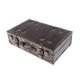 thumbnail image 1 of Maleta De Cuero De Madera, Caja De Almacenamiento Decorativa De Estilo Antiguo, Organizador De Decoración Del Hogar, Marrón Oscuro, 1 of 5