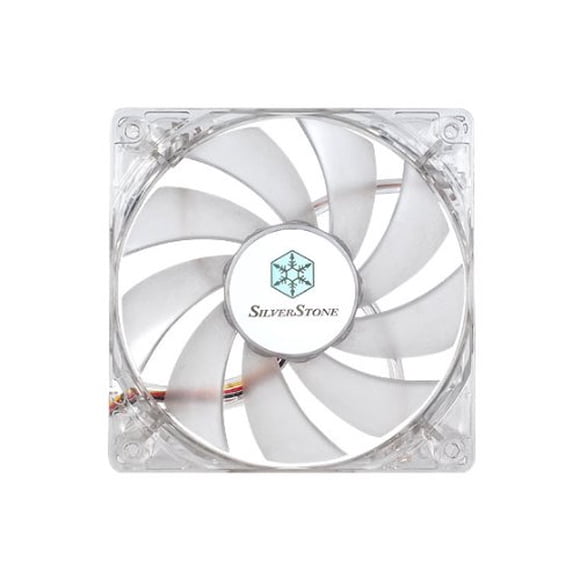 Ventilador de caja SilverStone FN121-P-RL de 120 mm con alto flujo de aire LED rojo