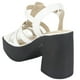 thumbnail image 4 of Sandalia Via Marte Mujer 23-11104 V Branco Casual, 4 of 5