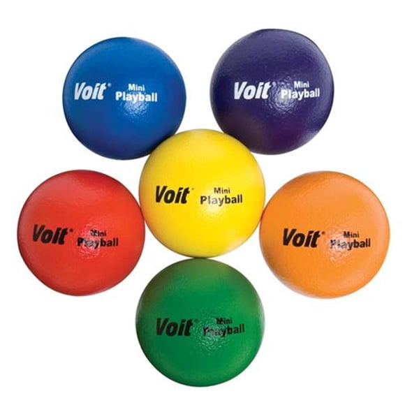 Juego de 6 minibalones Recreation Ball Voit Tuff Foam