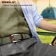 thumbnail image 4 of Cinturón elástico para hombre, tejido trenzado de 1 3/8" para golf, pantalones casuales, camisas y jeans., 4 of 7