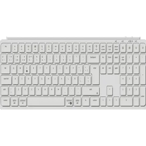 Genérico - Teclado Inalámbrico Keychron B6 Pro Slim Español Blanco