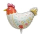 thumbnail image 3 of Globos de aluminio CSTYWC con forma de pollo para cumpleaños, fiesta de baby shower, 4 unidades, 3 of 4