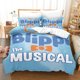 thumbnail image 3 of Blippi 3D Digital Printing Brushed Bedding Three-Piece Blippi, 3 of 5