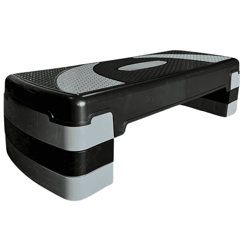 Linea Sport - Banco Step Aeróbico Fitness 3 Niveles Antideslizante Y Ajustable