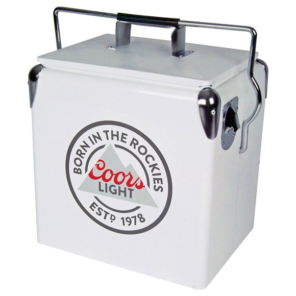 Hielera Koolatron Coors Light Retro, 13 L, 18 latas