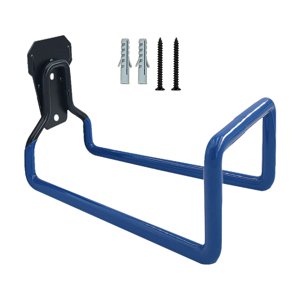 Ioensy - Gancho Para Soporte De Manguera De Jardín, Colgador De Manguera De Metal Para Herramientas Eléctricas, Cuerdas, Herramientas De Jardín, Azul