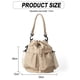 thumbnail image 2 of Bolso de hombro para mujer, pequeño, tipo cubo, de nailon, tipo tote, informal, tipo hobo., 2 of 7