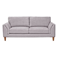 Latam Home - Sofa Milan 3C Con Resortes Pocket Lino Gris Claro