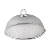 Bothyi - Cubiertas Para Alimentos Cubierta De Domo Para Alimentos Reutilizable De Acero Inoxidable Para Fiestas En El Hogar 35 Cm