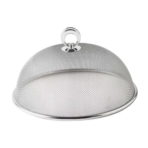 Bothyi - Cubiertas Para Alimentos Cubierta De Domo Para Alimentos Reutilizable De Acero Inoxidable Para Fiestas En El Hogar 35 Cm