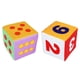 thumbnail image 3 of Juego De Dados De Espuma Jumbo, 2 Uds., Suministros Escolares De Carnaval, Punto/número De 6 Pulgadas, 3 of 6