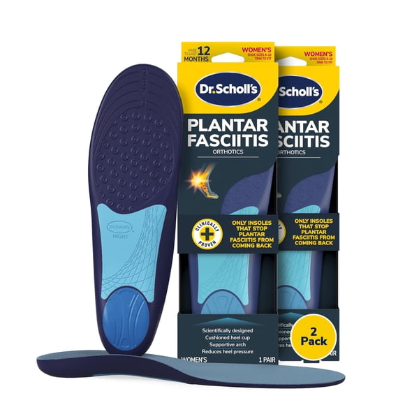 Inserto ortopédico para aliviar la fascitis plantar del Dr. Scholl