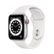 thumbnail image 1 of Apple Watch Series 6 44mm GPS + Celular Caja Aluminio Correa Blanca, 1 of 6