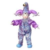 Magideal - Muñeco De Coleccionable Lindo 25 Cm Maquillaje Antiguo Cara Articulaciones Móviles Para Colecciones De Halloween Decoración Navideña Para Niños