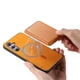 thumbnail image 3 of Funda de Cuero Magnética con Tarjetero para Samsung Galaxy A54 Cubierta Delgada Amarillo, 3 of 5