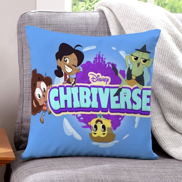 Chibiverso Fundas de almohada de terciopelo con tema, regalos de funda de almohada, decoración para el hogar, cojín de lanzar, regalo de cumpleaños para fans y parejas.40*40cm.