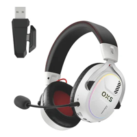 Auriculares Inalámbricos Gaming Audífonos Gamer Oxs Gh02 Blanco