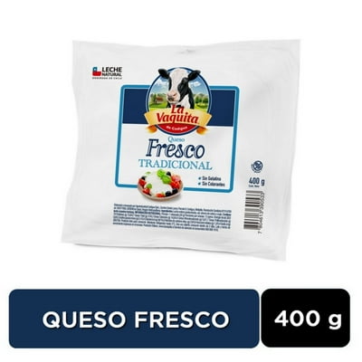 Queso Fresco Trozo 400 G La Vaquita