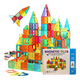 thumbnail image 1 of Juego De Bloques De Construcción Magnéticos 3d 100 Piezas, 1 of 4