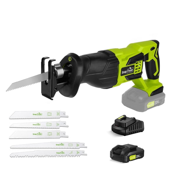 Sierra recíproca inalámbrica SnapFresh 20V 3000 SPM 2.0Ah