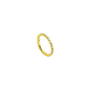 Elbauldejuma - Piercing Septum 8Mm Oreja Chapado En Oro Titanio Astm F136