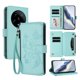thumbnail image 1 of Funda Cartera Mariposa para [Xiaomi 14 Ultra] con Soporte y Cremallera Verde menta, 1 of 6