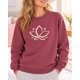 thumbnail image 2 of Poleron de Pijama Franela Mujer Flor de Loto terracota L, 2 of 6