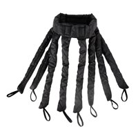 Magideal - Rizadores De Cabellero Sin Calor Pulpo Dañan El Cabello, Varilla Rizadora Sin Calefacción, Diadema, Varita Rizadora, Rizos Naturales , Negro Para Cabello Largo