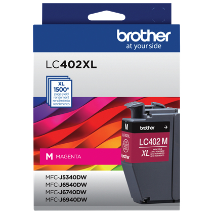 Cartucho Tinta Brother Lc402Xlms J6740Dw Magenta