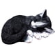 thumbnail image 3 of Estatuilla De Adornos De Estatua De Gato Durmiente En Miniatura Encantadora Para Decoración Del Hogar De Patio Negro, 3 of 5