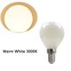 thumbnail image 2 of Bombilla LED YDJoo 3W E12 G50 Luz Cálida – Pack de 6, 2 of 7