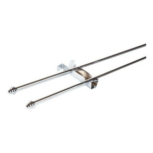 Metalhsa - Set Tubo Cromado 12 Mm X 2.00 Mt