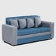 thumbnail image 4 of Sofa Paris 2 Pouf Gris Azul, 4 of 5